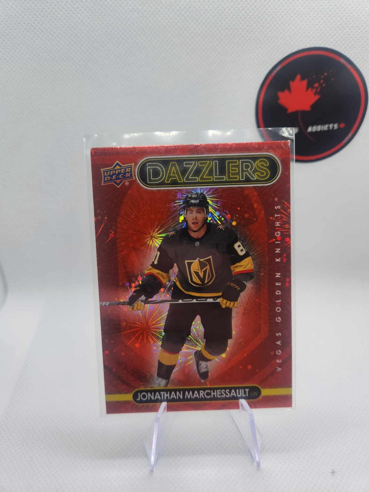 2021-22 Upper Deck Series 2 - Dazzlers Red #DZ-97 Jonathan Marchessault