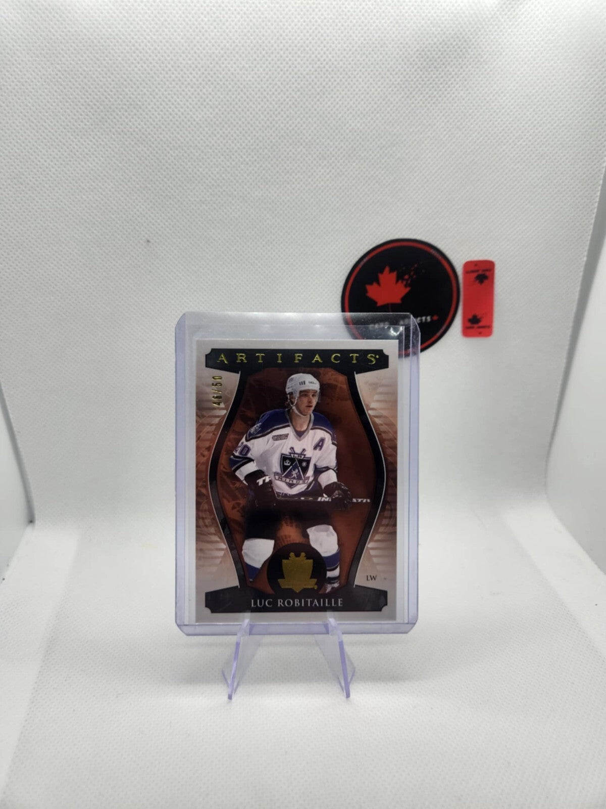 2023-24 Upper Deck Artifacts #165 LUC ROBITAILLE SP Gold /50 King
