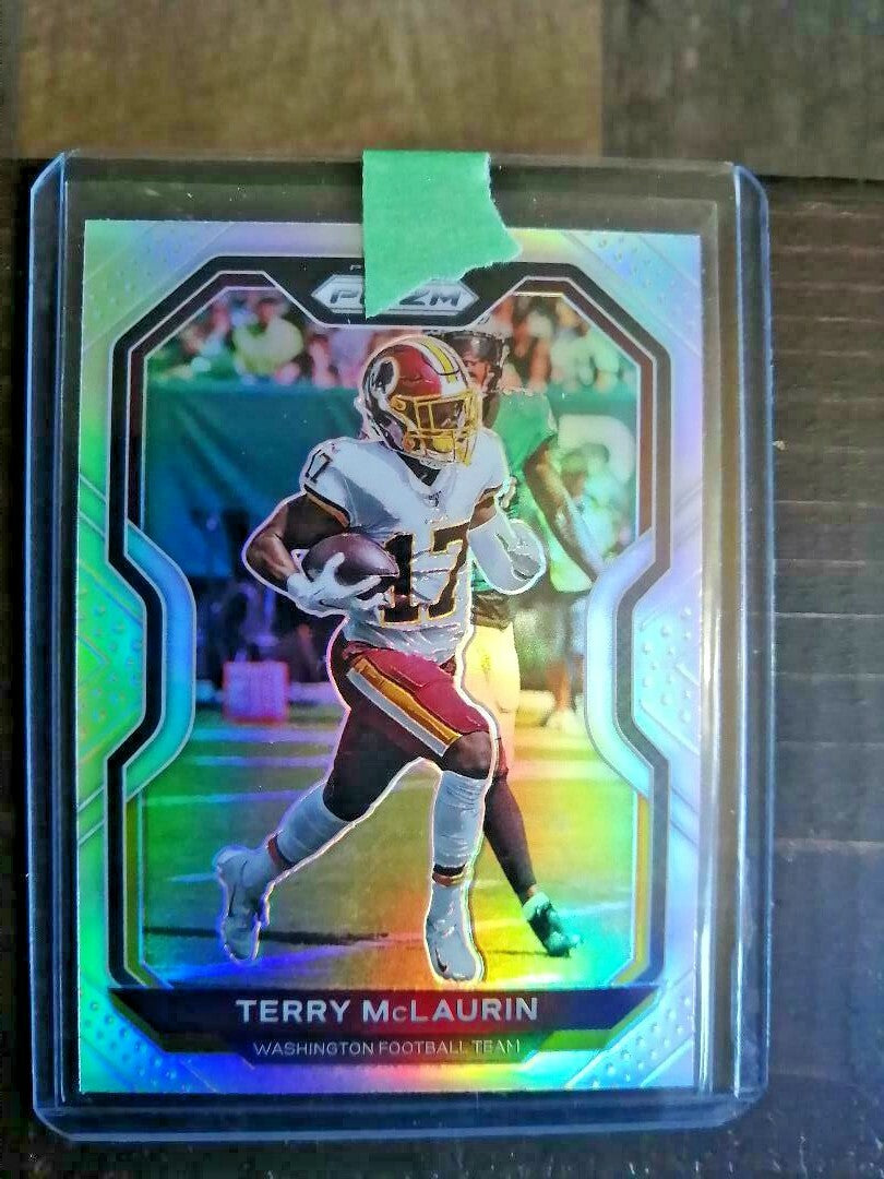 2020 Panini Prizm Terry McLaurin 2nd Year Silver Holo Prizm #178 Washington 🔥