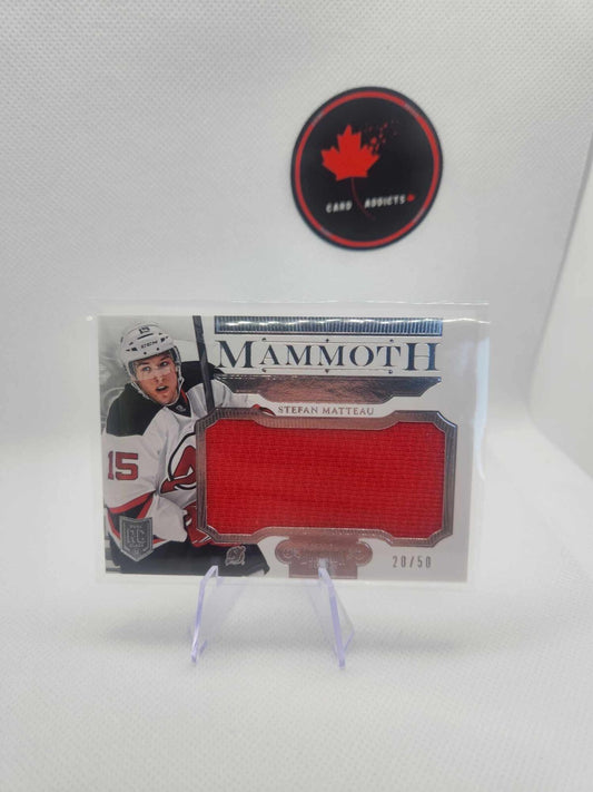 13/14 Dominion: Stefan Matteau Mammoth Jersey Rookie Card #'d/50
