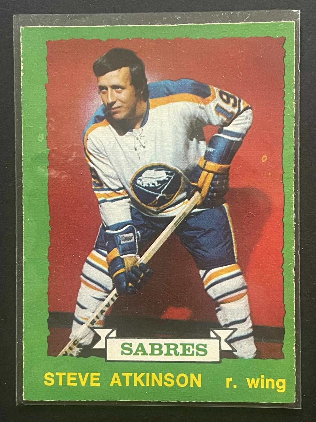 1973-74. OPC. Steve Atkinson #245 REF I