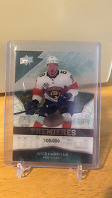 18-19 Upper Deck Ice Premieres Jayce Hawryluk #75 Rookie RC /999
