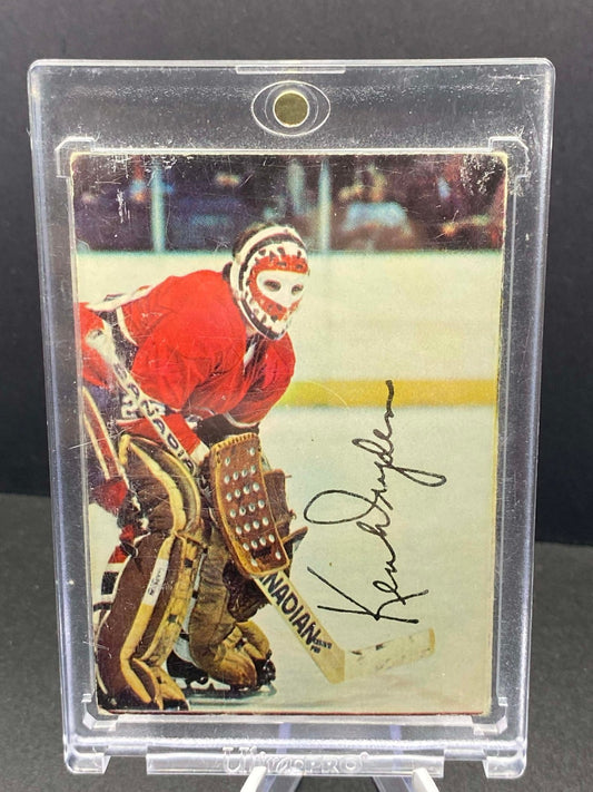 1977-78 O-Pee-Chee Facsimile Auto # 5 Of 22 Ken Dryden Montreal Canadiens
