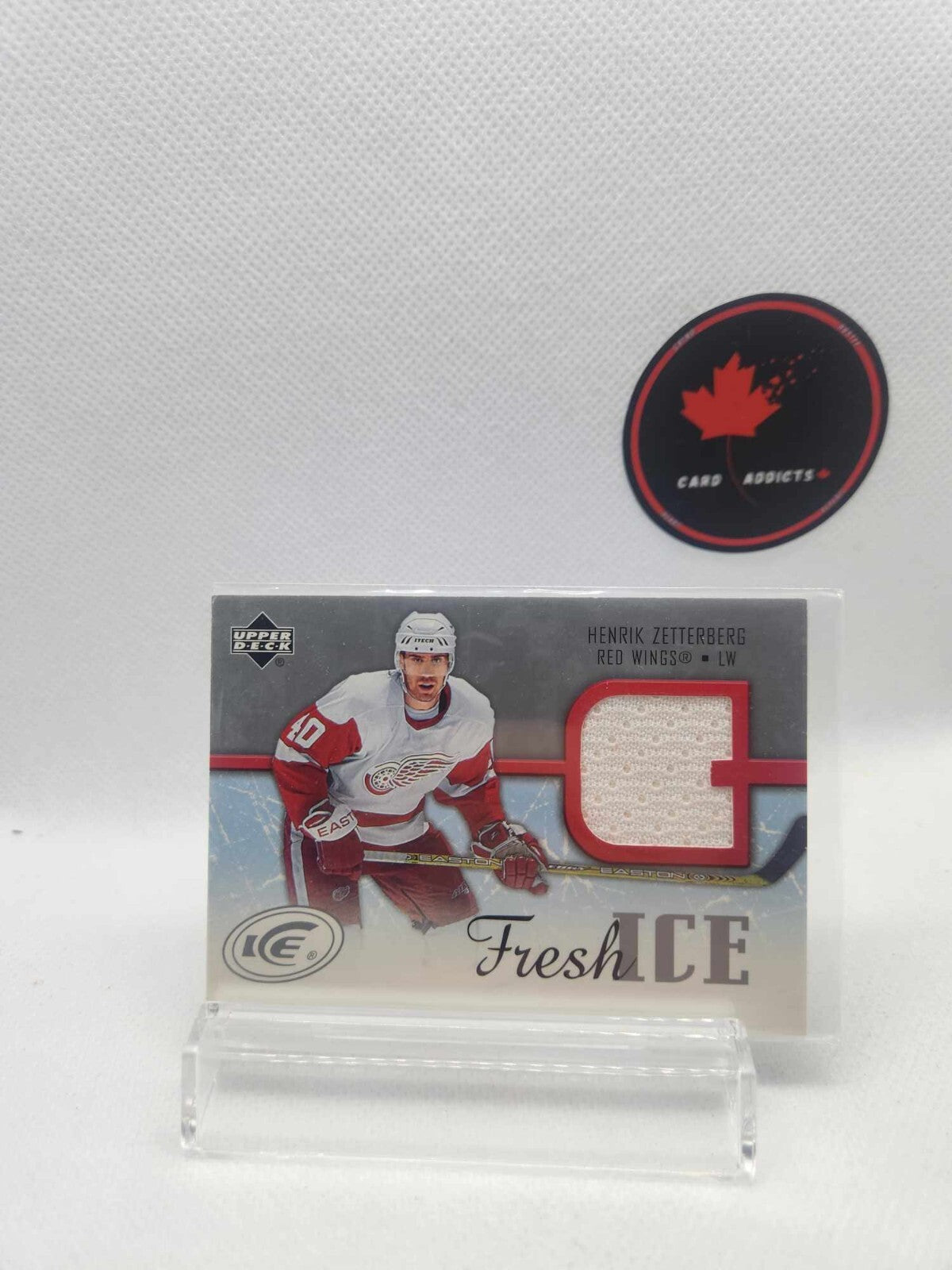 * 2005-06 Upper Deck Ice Fresh Ice #FI-HZ - HENRIK ZETTERBERG