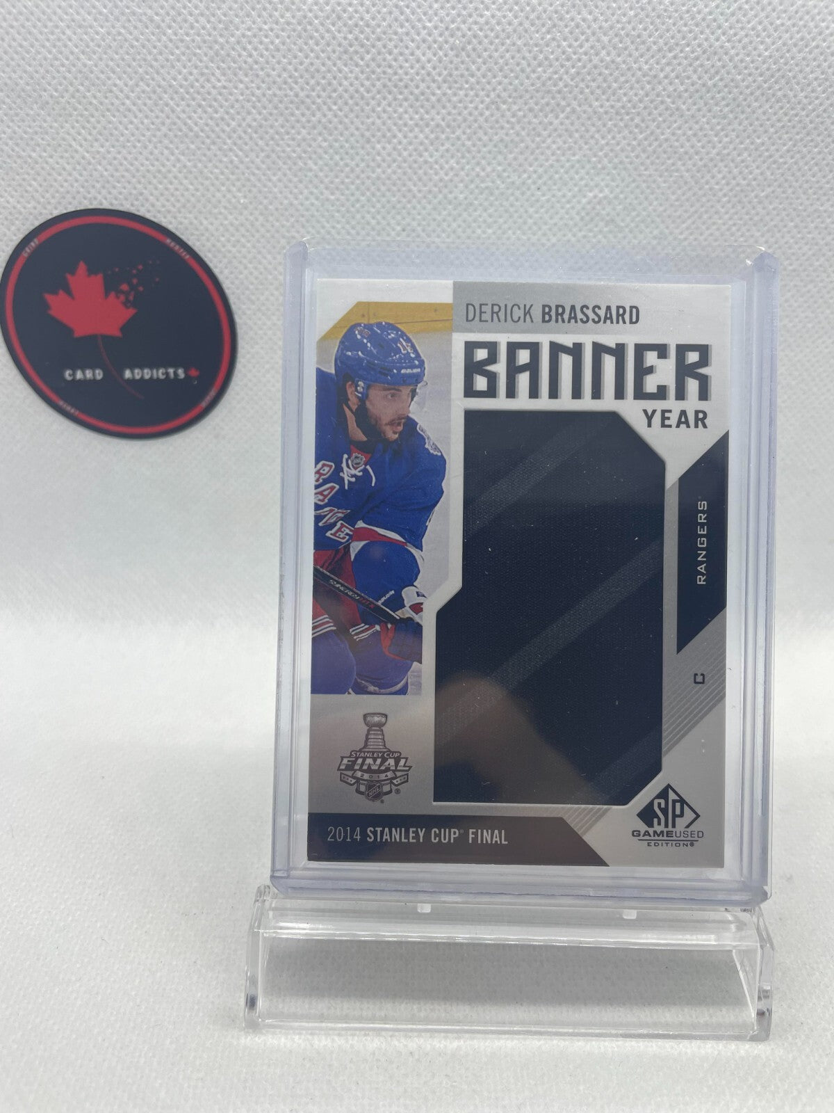 2016-17 SP Game Used Derick Brassard Banner Year Stanley Cup Final #d BSC-DB