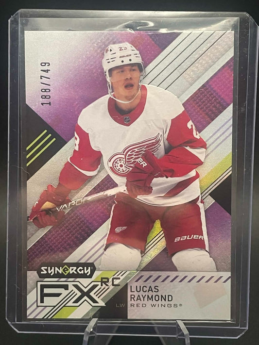 2021-22 Upper Deck Synergy FX Rookies Lucas Raymond /749