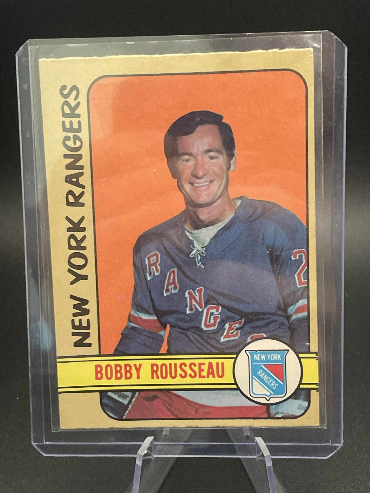 1972-73 O-Pee-Chee #233 BOBBY ROUSSEAU Great Shape!