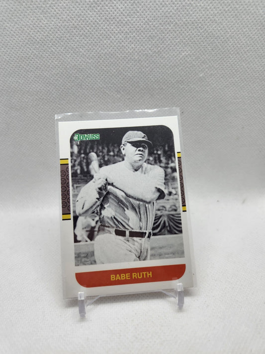 Babe Ruth 2021 Panini Donruss Babe Ruth #228 New York Yankees HOF