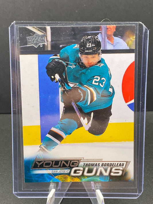 2022-23 Upper Deck Series 1 Young Guns Thomas Bordeleau Rookie #210