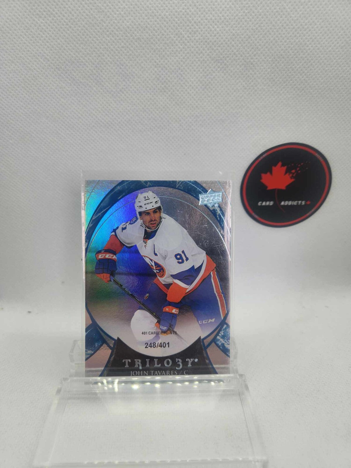 2015-16 Upper Deck Trilogy Rainbow Blue #55 John Tavares /401