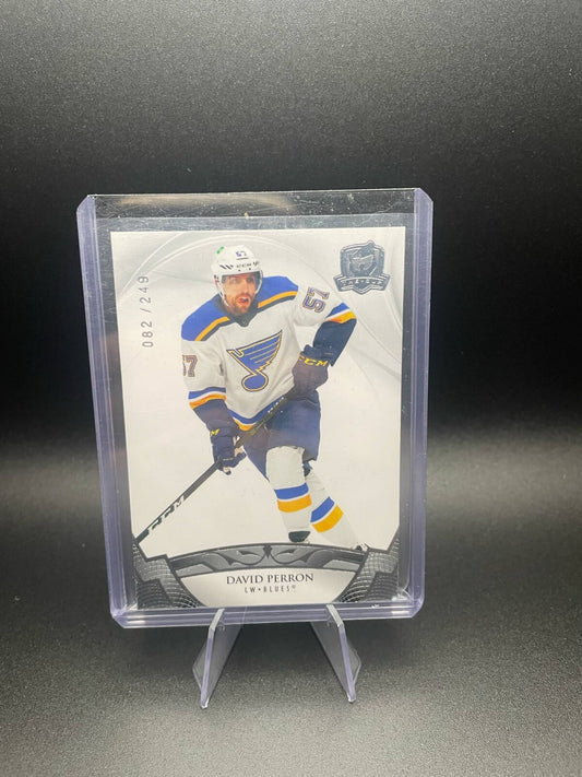 2020-21 Upper Deck The Cup [Base] 72 /249 David Perron /249 St. Louis Blues #72