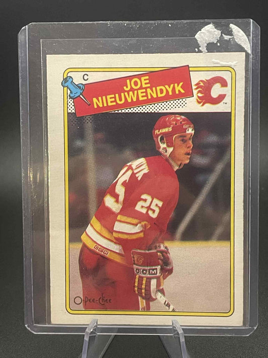 Joe Nieuwendyk 1988 O-PEE-CHEE Rookie #16 Calgary Flames