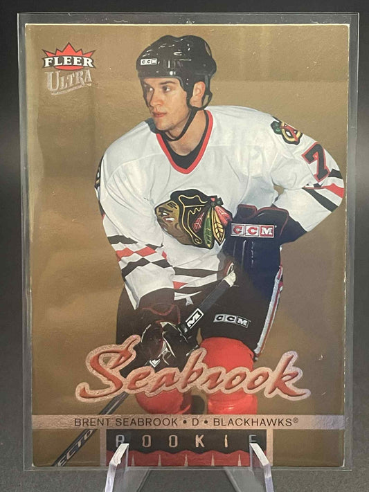2005-06 Fleer Ultra Gold #209 Brent Seabrook Rc Rookie