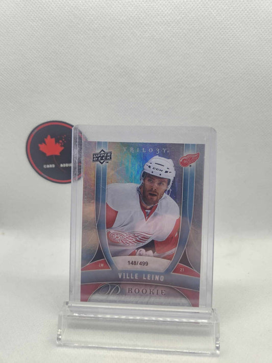 2009-10 Upper Deck Trilogy #159 Ville Leino RC/499 - Detroit Red Wings