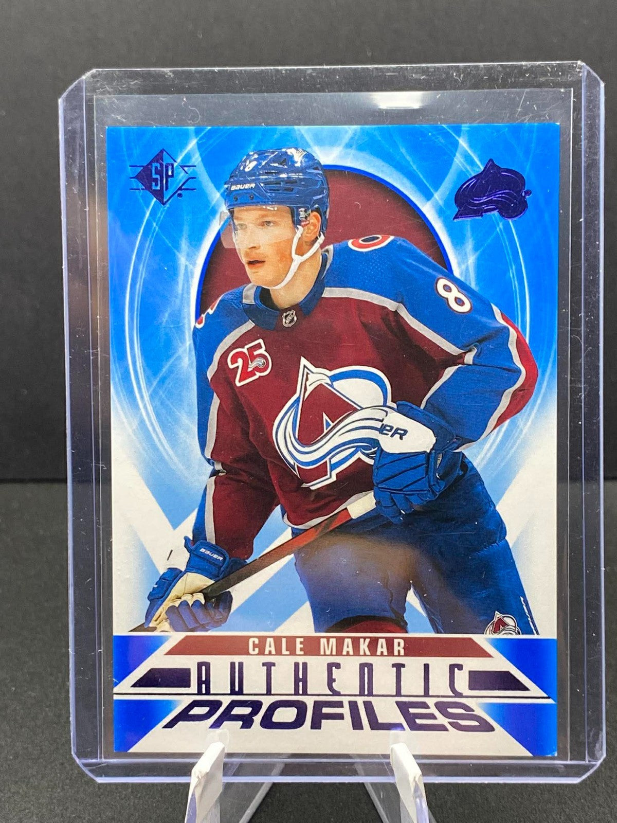 2020-21 SP Authentic Profiles Blue #AP8 Cale Makar