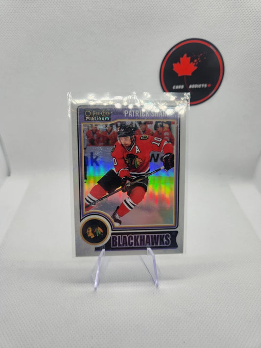 2014-15 (BLACKHAWKS) O-Pee-Chee Platinum Rainbow 89 Patrick Sharp White Ice /199