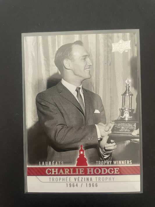 08 Upper Deck Canadiens Centennial Charlie Hodge Trophy Winners #269 SP REF I