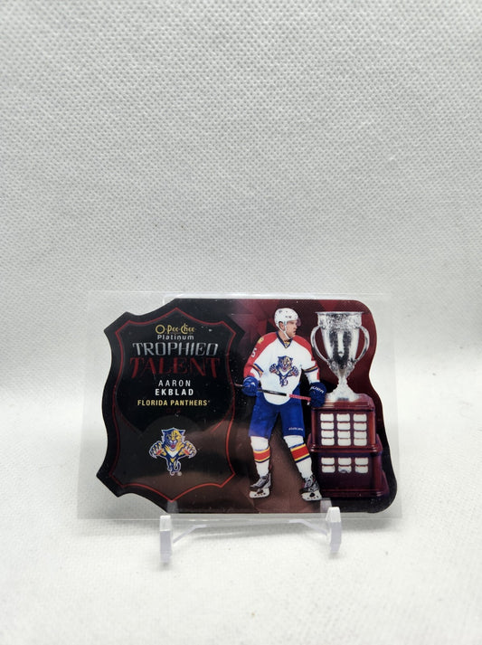 2015-16 O-Pee-Chee Platinum Trophied Talent Die Cuts #TT8 Aaron Ekblad SL@MRGO