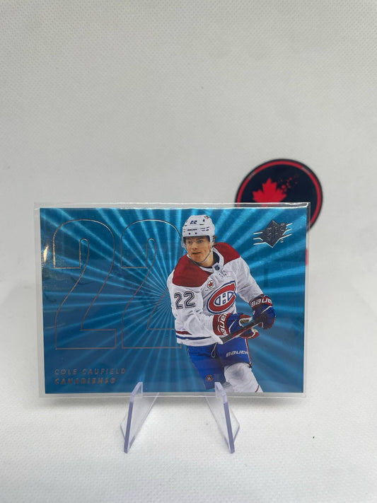 2024-25 Upper Deck SPX Hockey COLE CAUFIELD #22