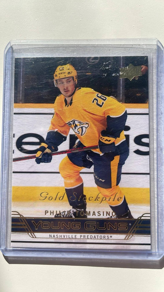 2021-22 Upper Deck Extended Young Guns RETRO GOLD STOCKPILE Philip Tomasino