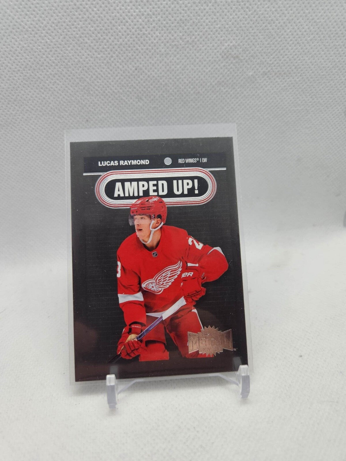 2021-22 Skybox Metal Universe Amped Up! Lucas Raymond