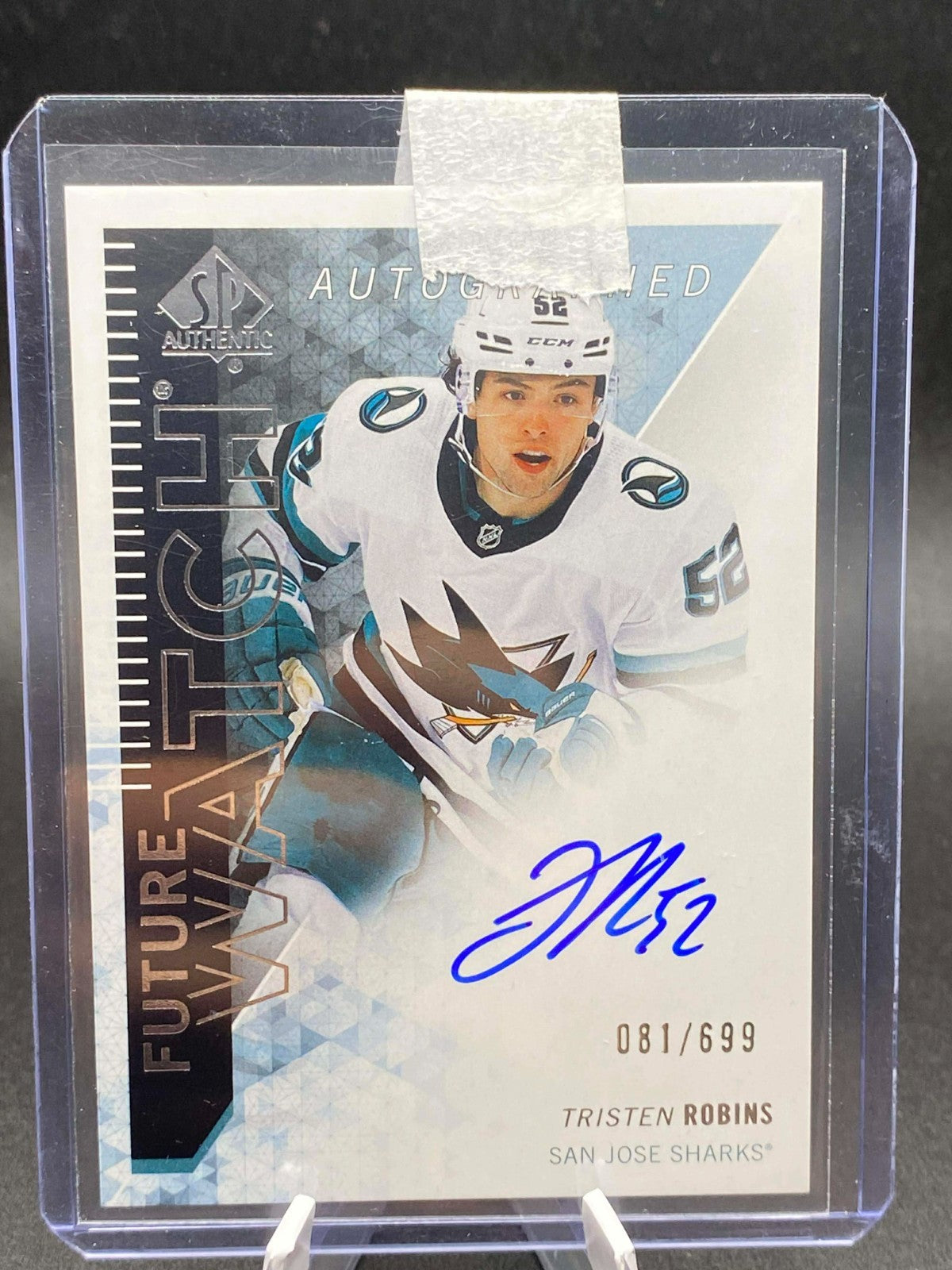 2023-24 SP Authentic Tristen Robins Retro Future Watch Auto /699 #RFWA-TR