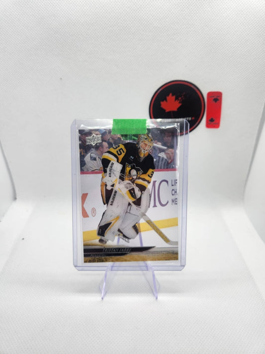 New Listing2024-25 Upper Deck Clear Cut Tristan Jarry