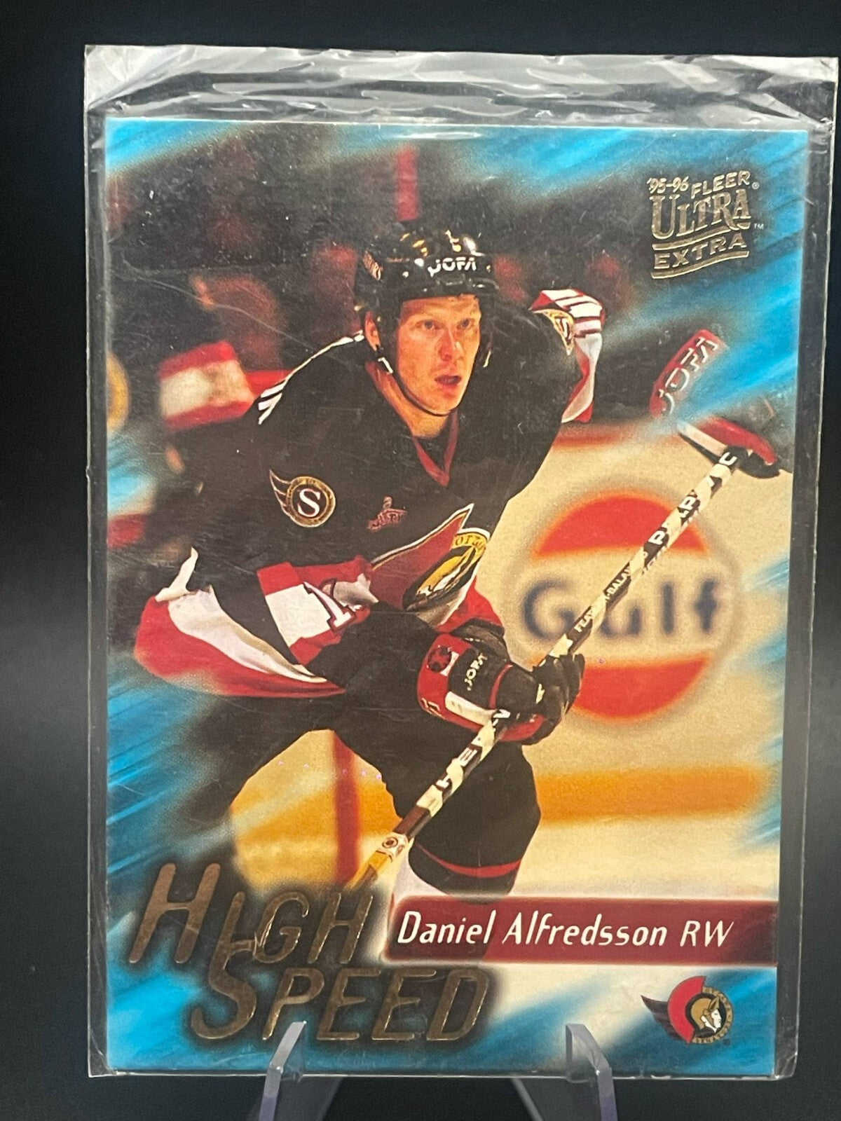1995-96 Ultra High Speed Daniel Alfredsson Ottawa Senators