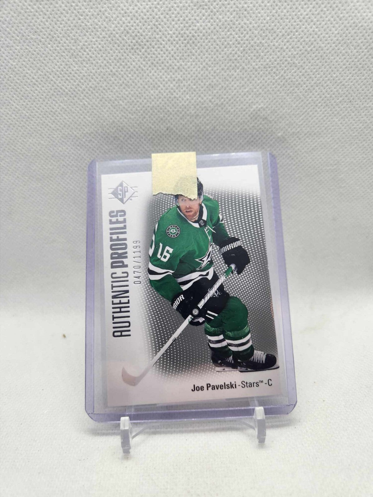 2021/22 Upper Deck SP Authentic Profiles Joe Pavelski #AP-14 /1199
