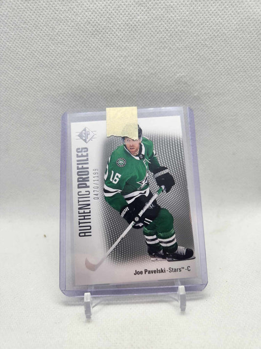 2021/22 Upper Deck SP Authentic Profiles Joe Pavelski #AP-14 /1199
