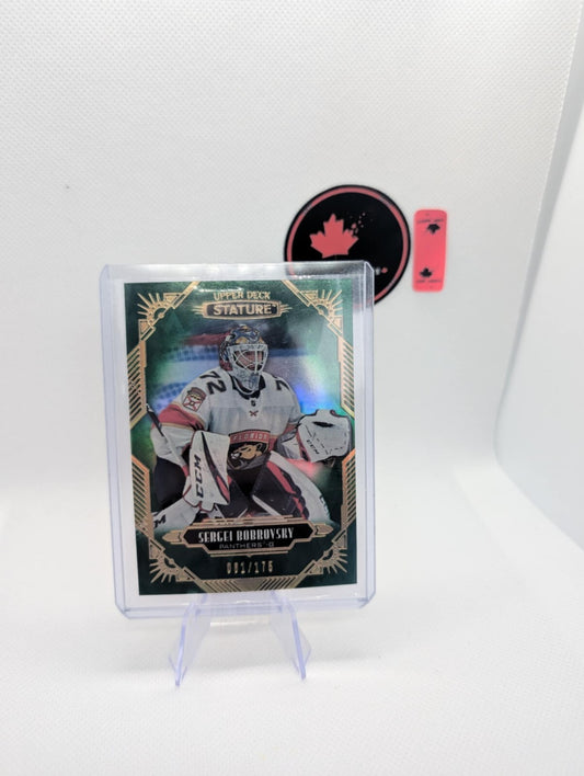 2020-21 Upper Deck Stature Green /175 Sergei Bobrovsky #66