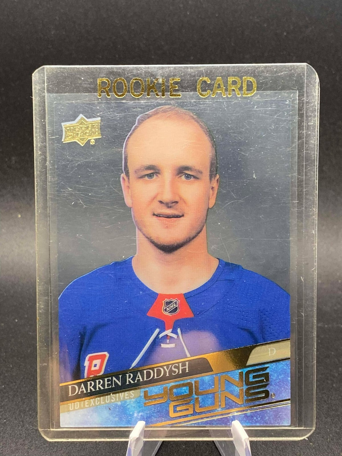 20/21 UD YOUNG GUNS DARREN RADDYSH # 483 Silver Foil