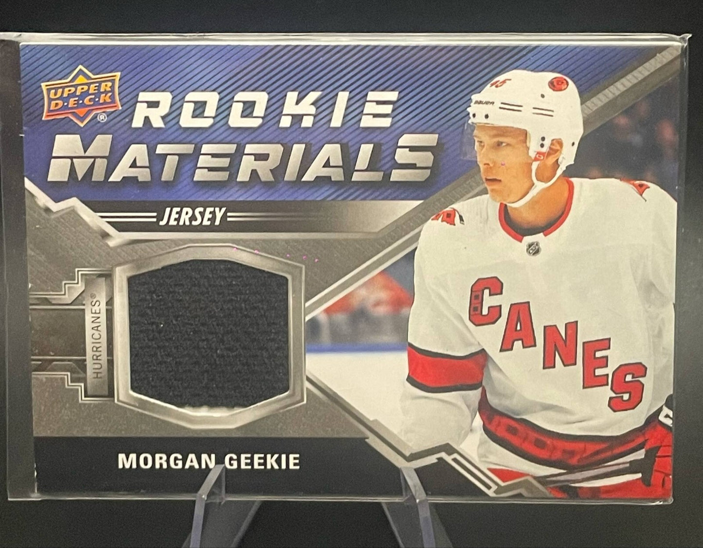 2020-21 Upper Deck Morgan Geekie Rookie Materials Jersey #RM-MG