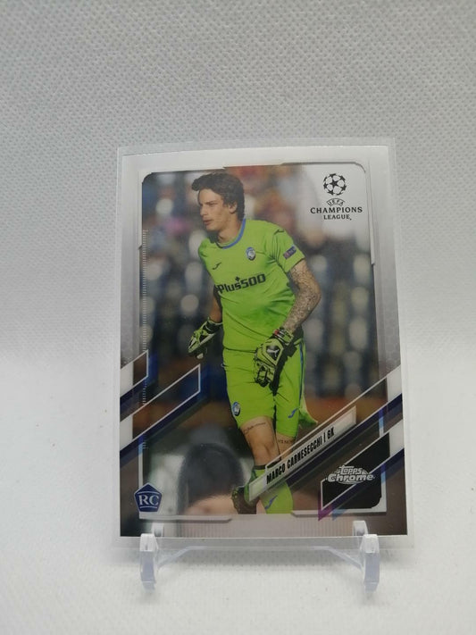 2020/21 TOPPS CHROME UEFA CHAMPIONS LEAGUE MARCO CARNESECCHI ROOKIE #86