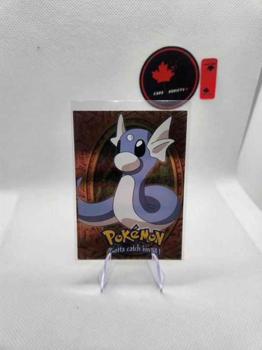1999 Topps Pokemon Card DRATINI #147 Stage 1 Unplayed Insert