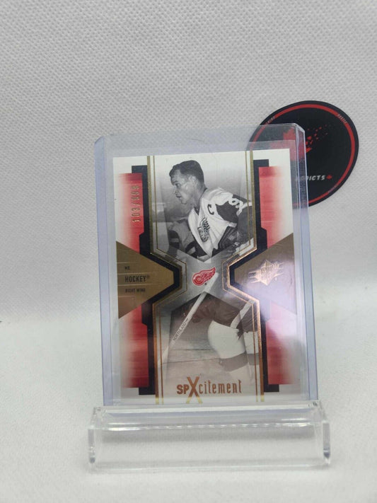 2006-07 SPX SPXCITEMENT - MR HOCKEY GORDIE HOWE X33 /999 DETROIT RED WINGS