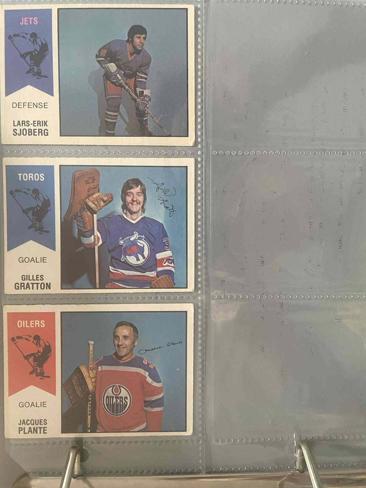 1974-75 OPC WHA Cards Complete Set 66/66 REF I