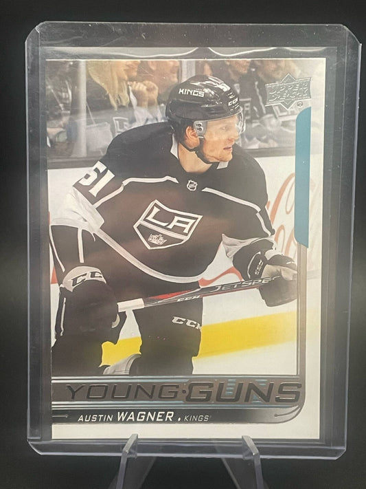 2018-19 Upper Deck Young Guns Austin Wagner Rookie Los Angeles Kings #222