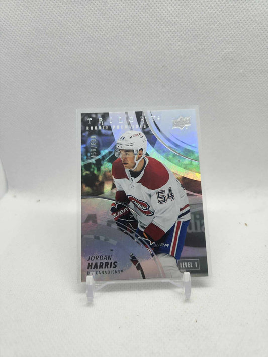 2022-23 Upper Deck Trilogy JORDAN HARRIS #169 Rookie Premieres LVL 1 SP #/699