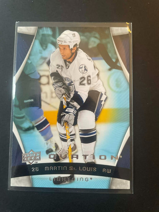 2009-10 Upper Deck Ovation Hockey 132 Martin St. Louis  REF I