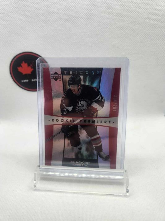 2005-06 Upper Deck Rookie Update Jiri Novotny RC /1999 #111