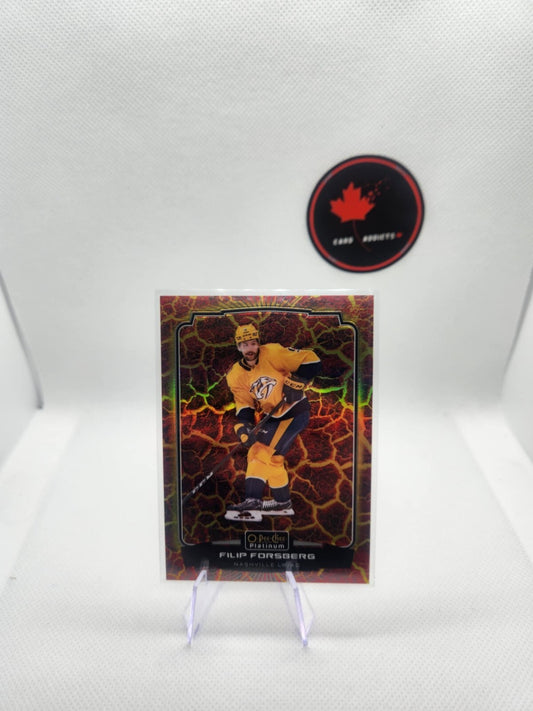 2022-23 O-Pee-Chee Platinum OPC Filip Forsberg Hot Magma Parallel /499 Predator