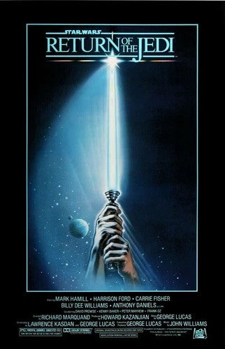 Star Wars Movie Poster 11x17 Return Of The Jedi