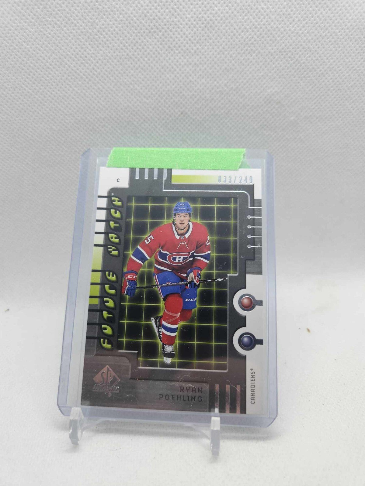 2019 SP Authentic 1999-00 Retro Future Watch /249 Ryan Poehling #RFW-8 Rookie RC