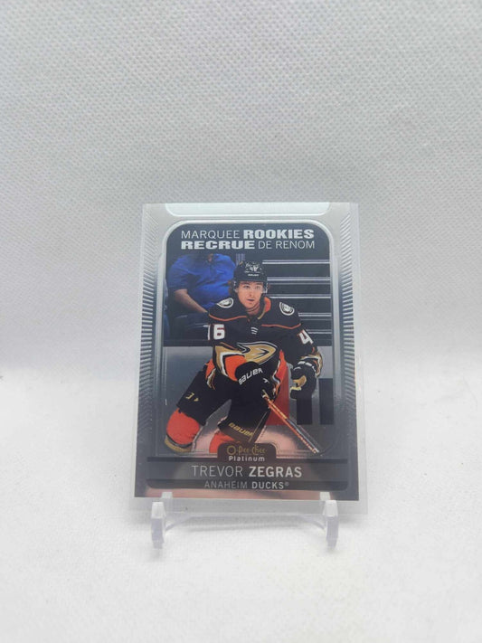 Trevor Zegras Marquee Rookies 2021-22 OPC Platinum 203 Anahiem Ducks