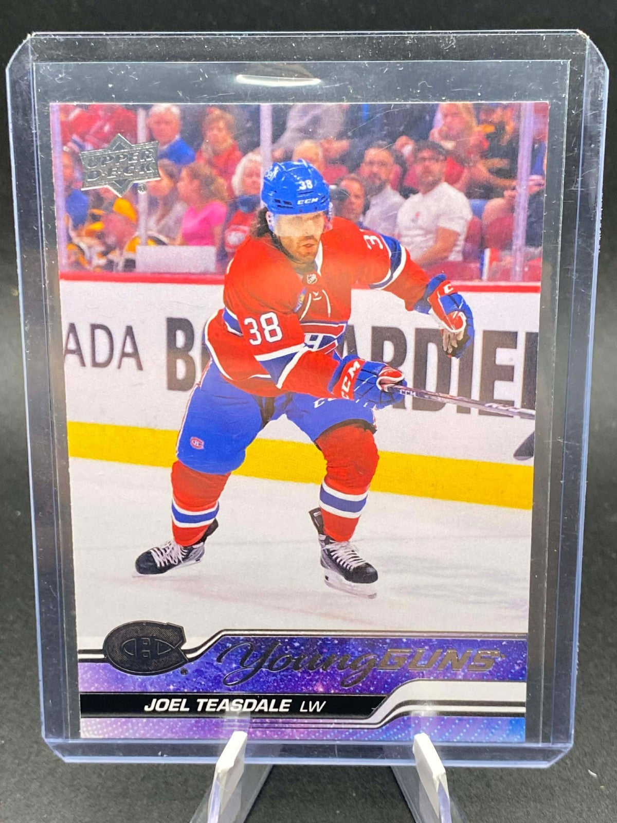 2023-24 Upper Deck Young Guns Joel Teasdale Rookie Montreal Canadiens #459
