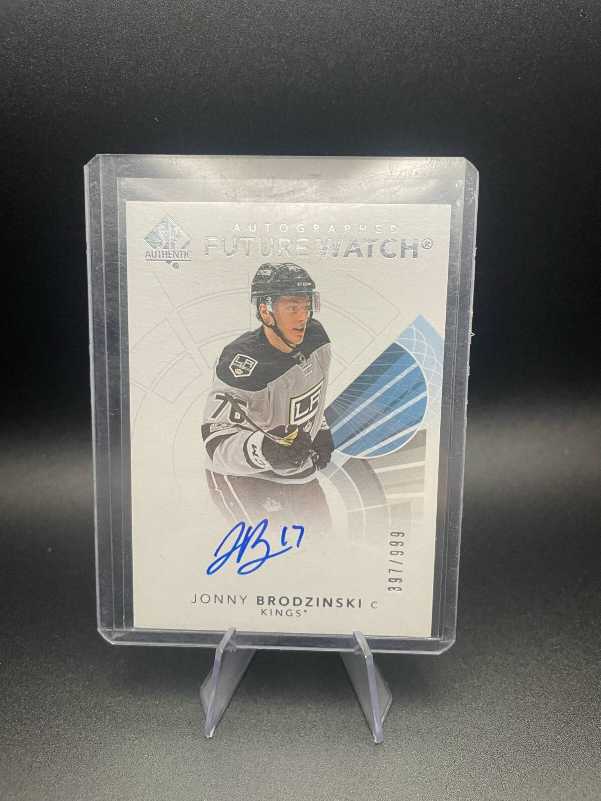 2017-18 SP Authentic Jonny Brodzinski Future Watch Auto RC /999 (#136)