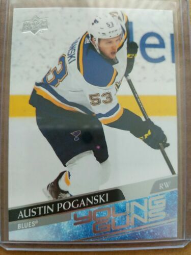 2020-21 Upper Deck Series 2 - Young Guns #460 Austin Poganski YG