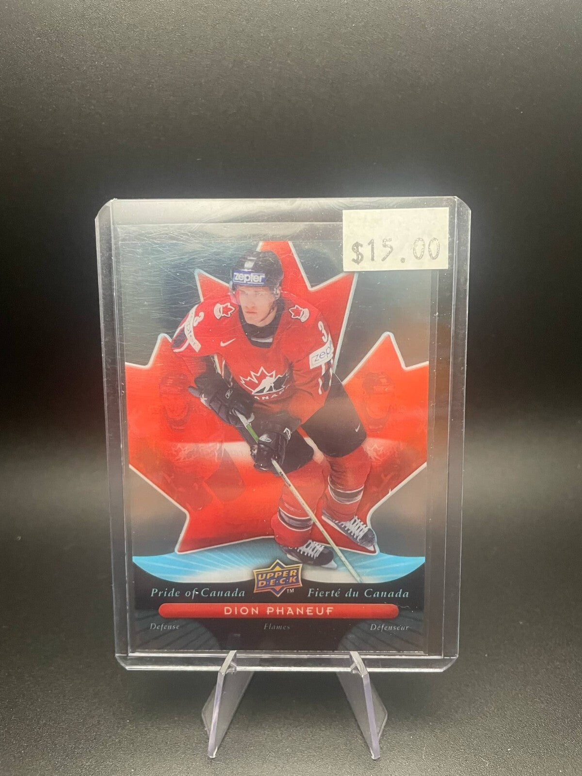2009-10 Upper Deck McDonald's Pride of Canada Dion Phaneuf #PC11