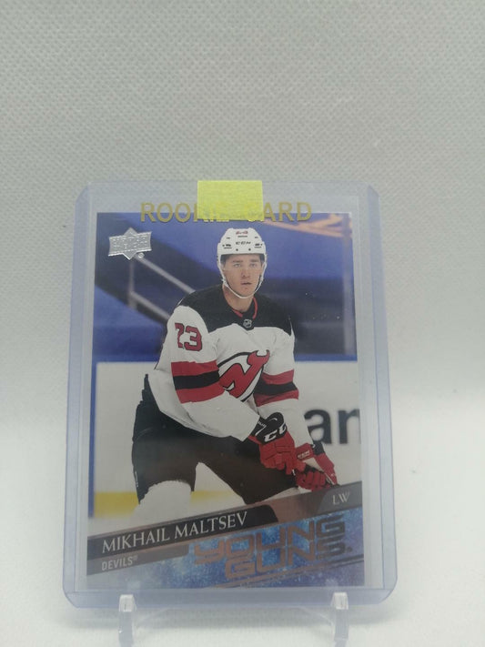 2020-21 upper deck UD extended series Mikhail Maltsev young guns